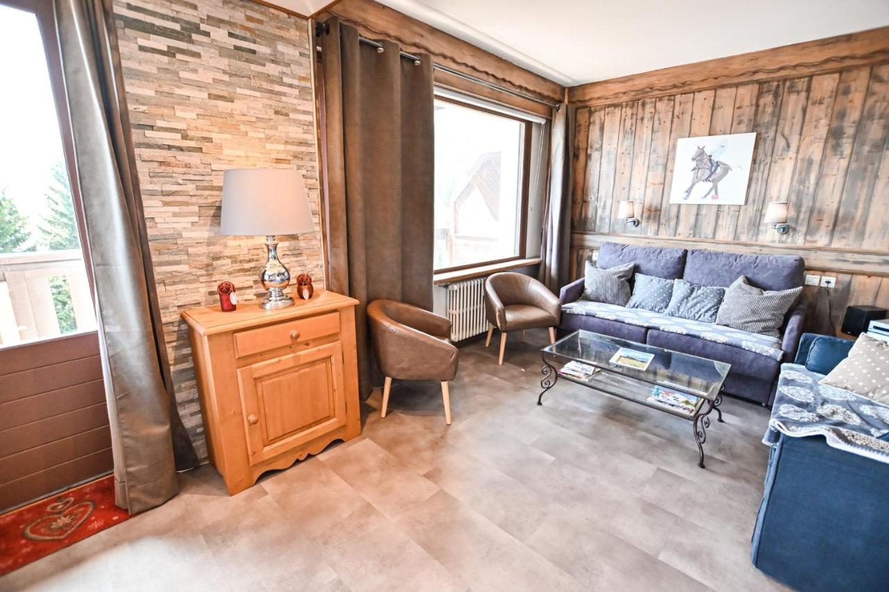Large Apt 80M Superb View Mont-Blanc 6P Apartment กงบลู ภายนอก รูปภาพ