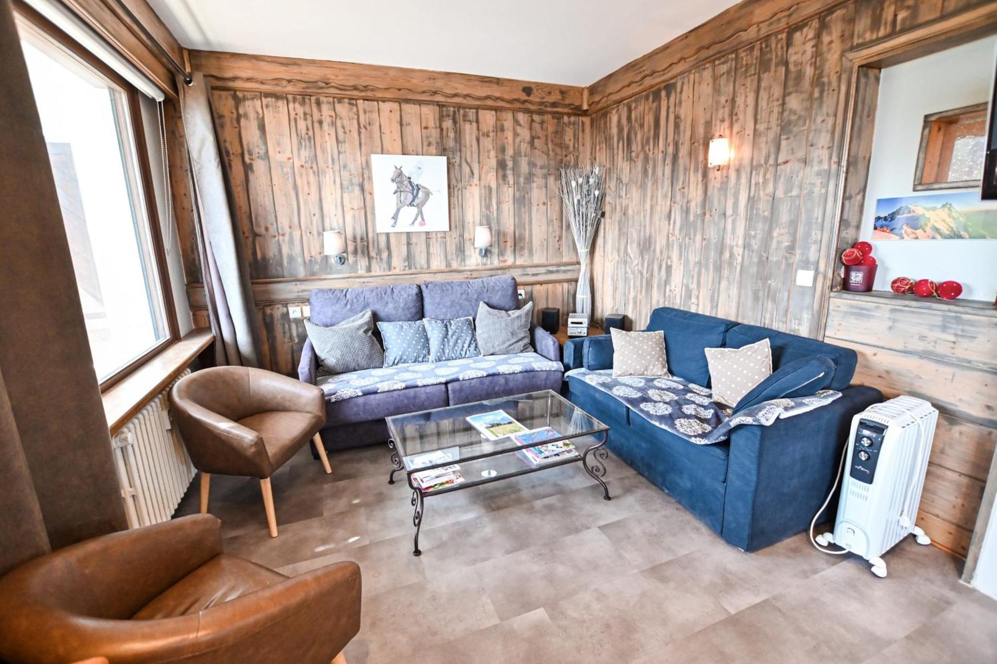 Large Apt 80M Superb View Mont-Blanc 6P Apartment กงบลู ภายนอก รูปภาพ